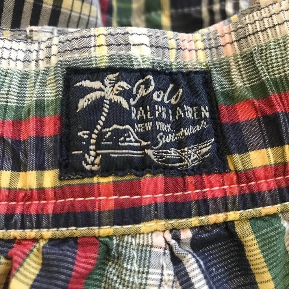 Polo Ralph Lauren plaid board shorts
